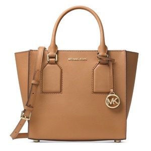 Michael Kors Medium Selby Leather Satchel